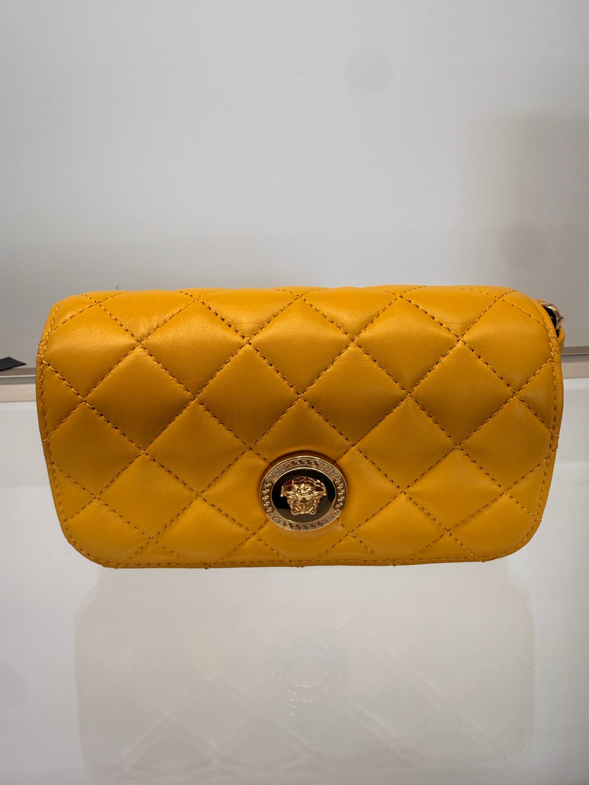 Versace — Mini Shoulder bag, Yellow