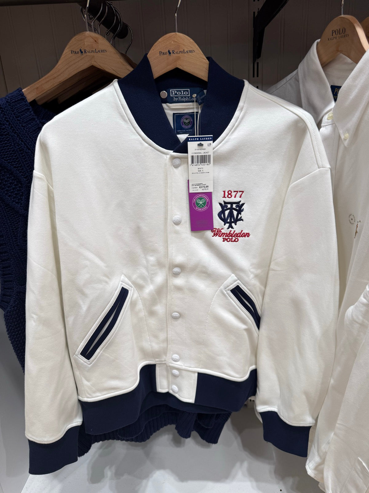 Polo Ralph Lauren Wimbledon varsity jacket