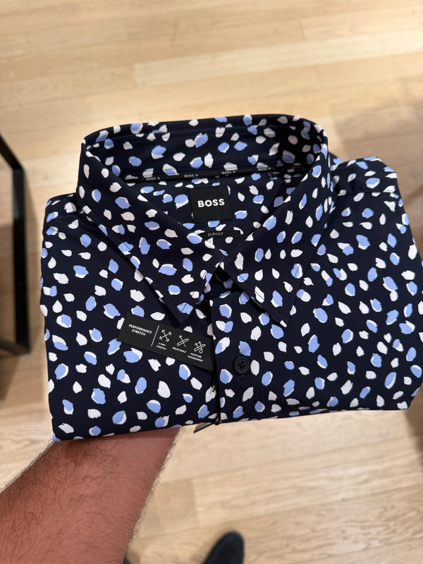 Hugo Boss — Shirt, DarkBlue