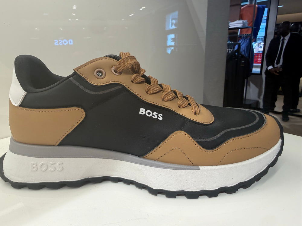 Hugo Boss — Sneaker, OpenBrown