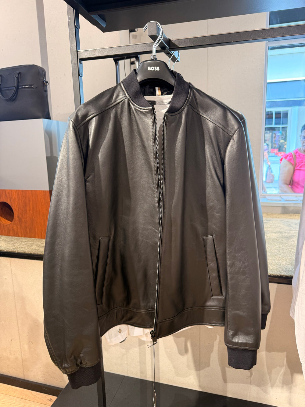 Hugo Boss — Leather, Black