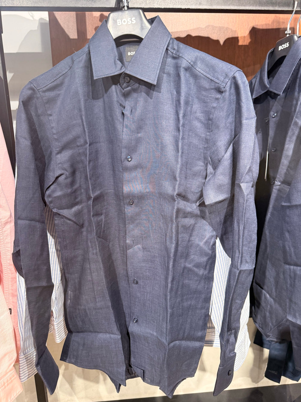 Hugo Boss — Shirt, DarkBlue