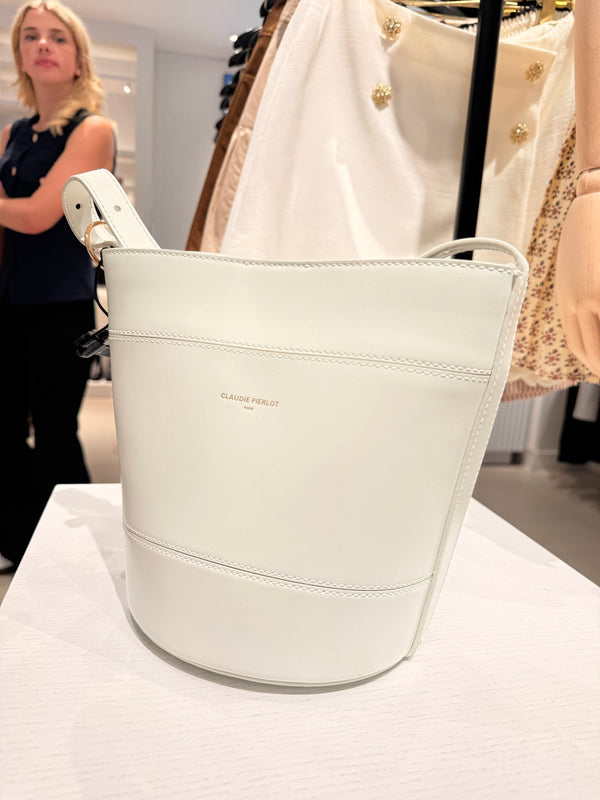 Claudie Pierlot — Abucketbag, White