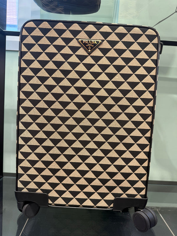 Prada — Trolley In Tessuto, Black