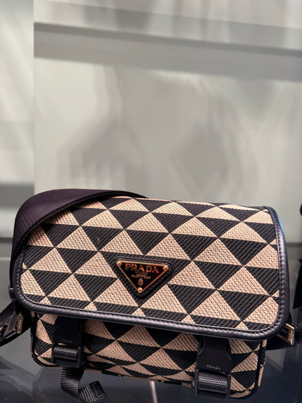 Prada — Tessuto In Pelle, Black