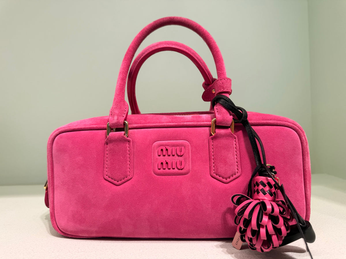 Miu Miu — Bauletto In Pelle, Fuchsia