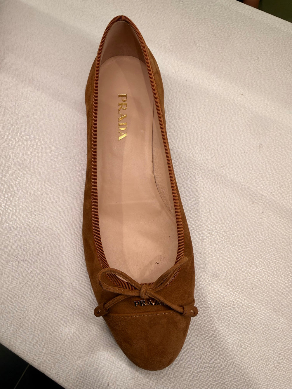 Prada — CALZATURE DONNA, Cinnamon