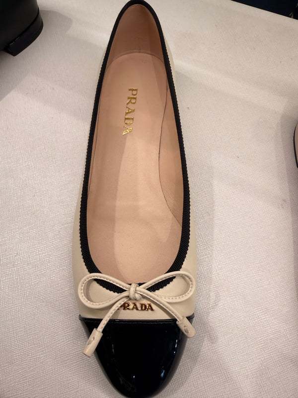 Prada — Calzature Donna, Ivory