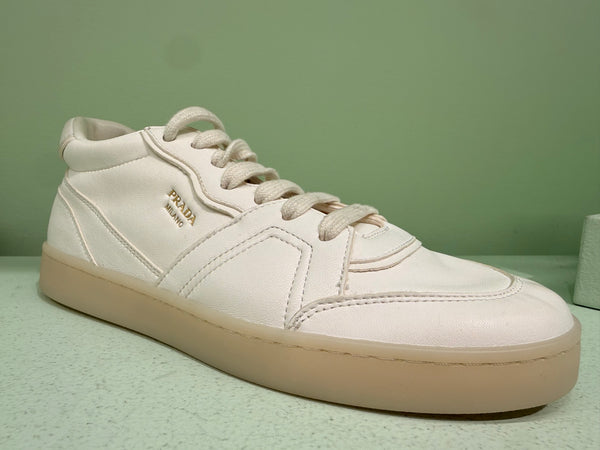 Prada — Sneaker, Ivory