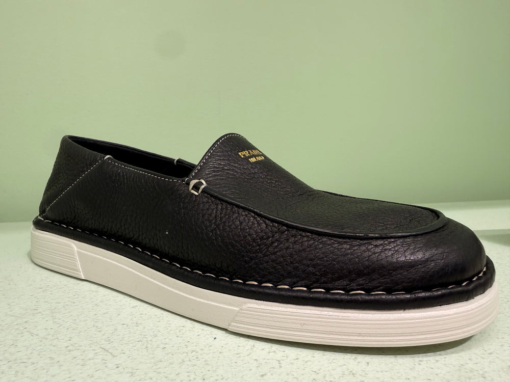 Prada — Moccasins, Black