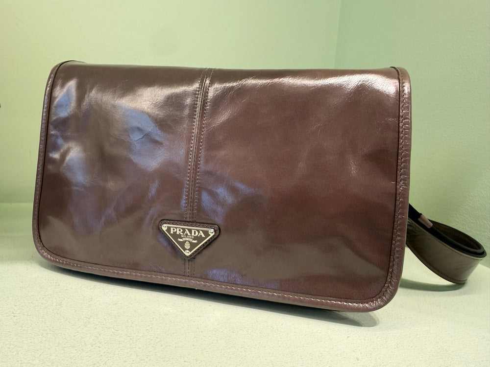 Prada — Pattina In Pelle, Smoke