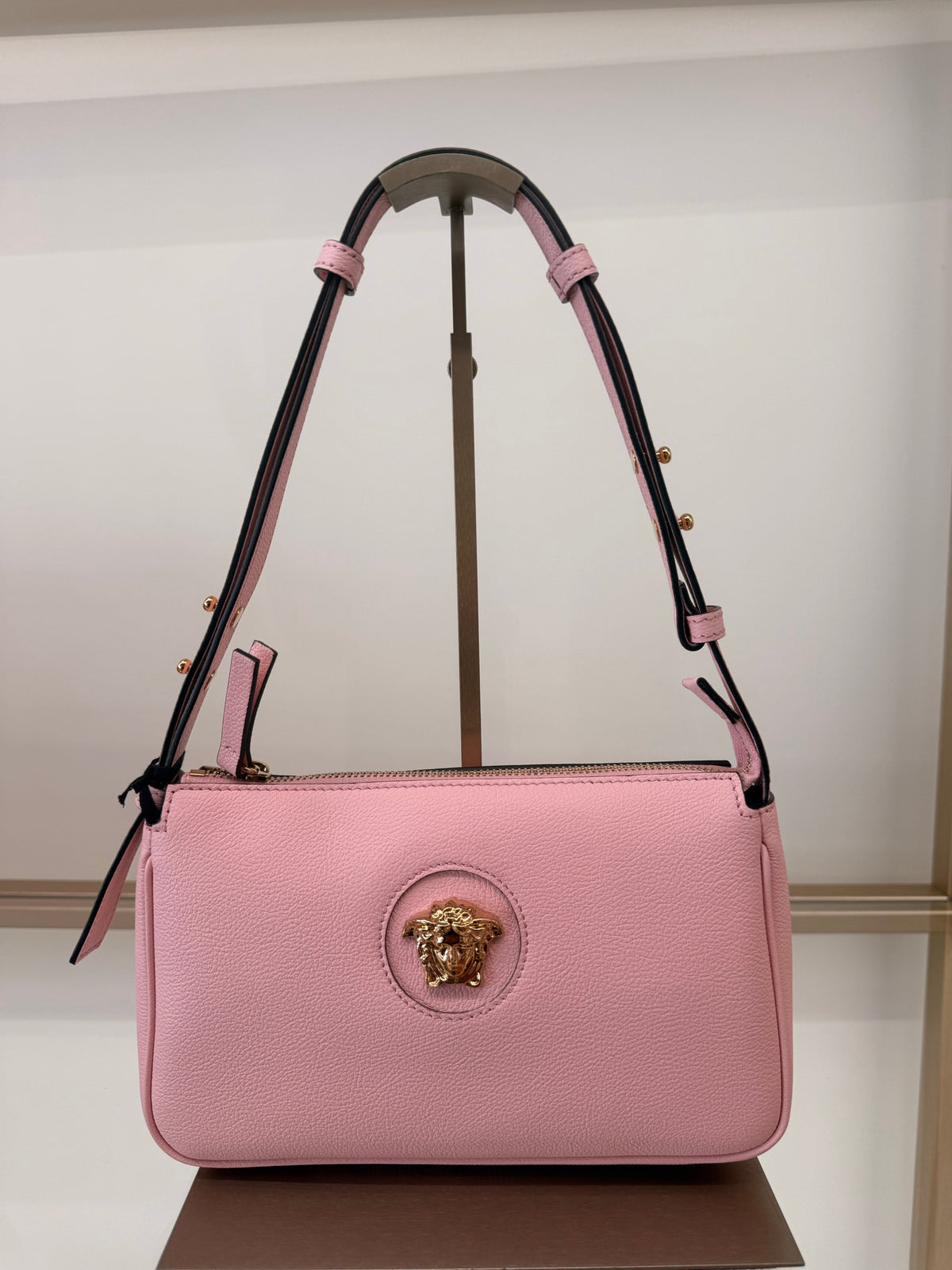 Versace — Small Shoulder Bag, Pink