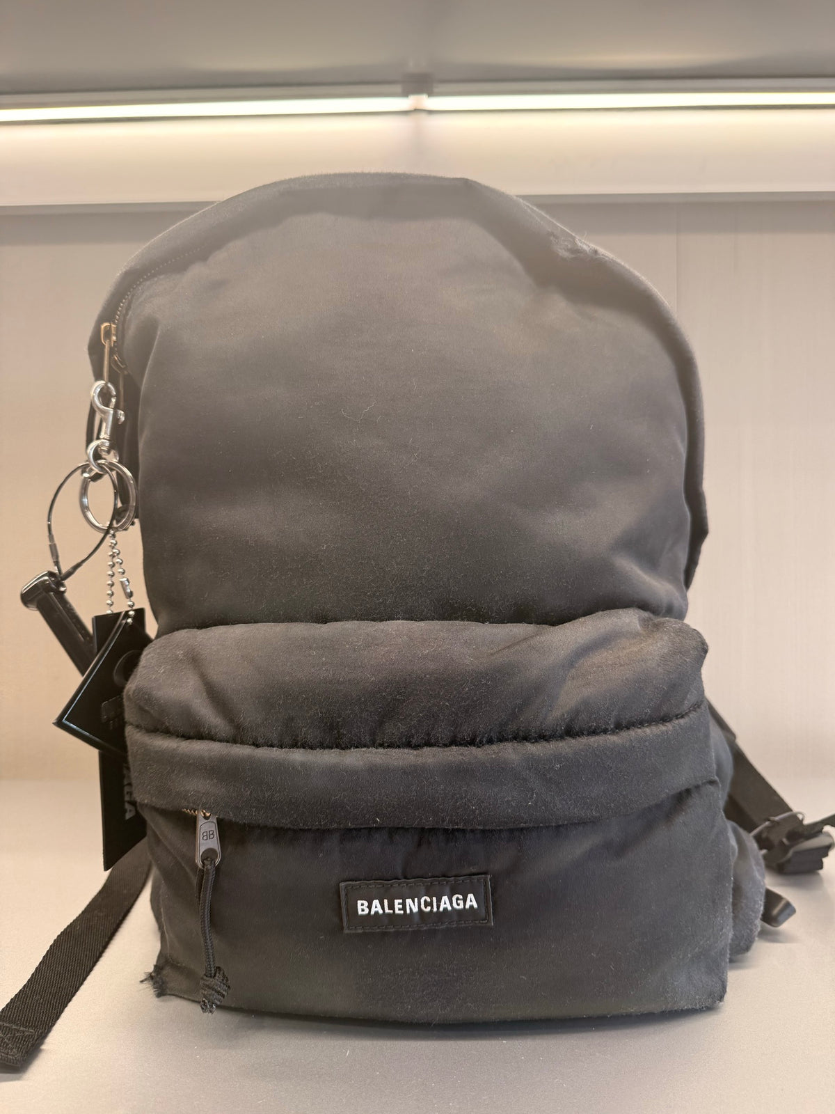 Balenciaga — Black Backpack