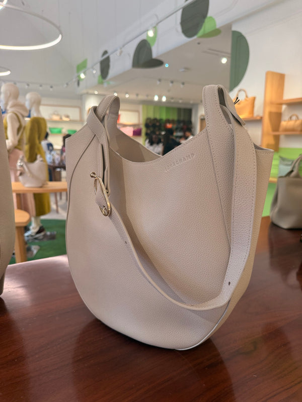 Longchamp — Le Foulonné, White