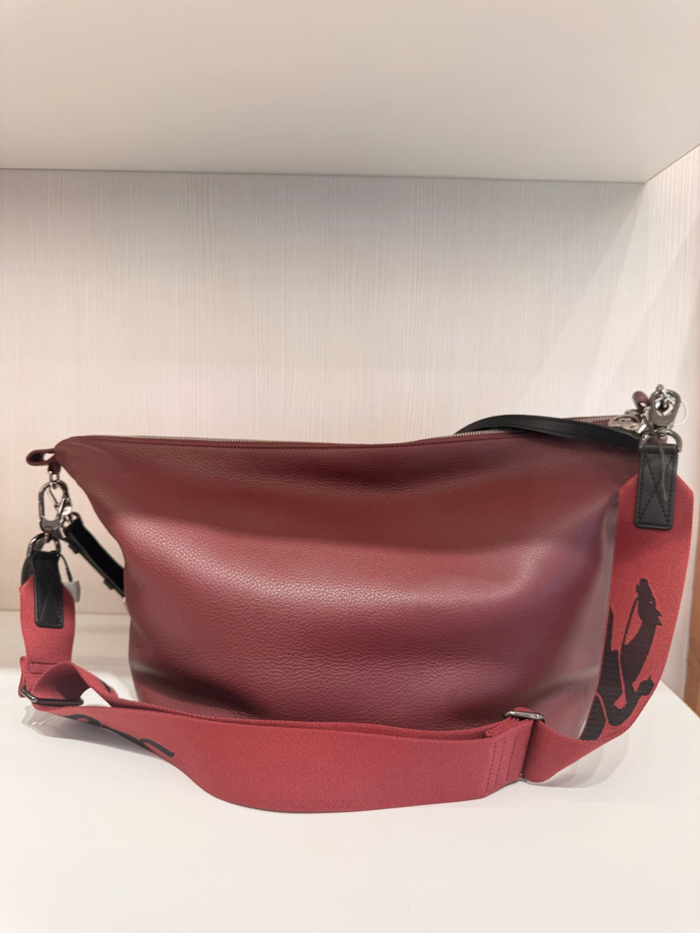 Longchamp — Le Slouchy, Burgundy