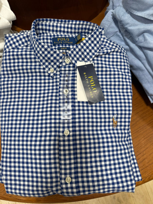 Polo Ralph Lauren Blue gingham shirt