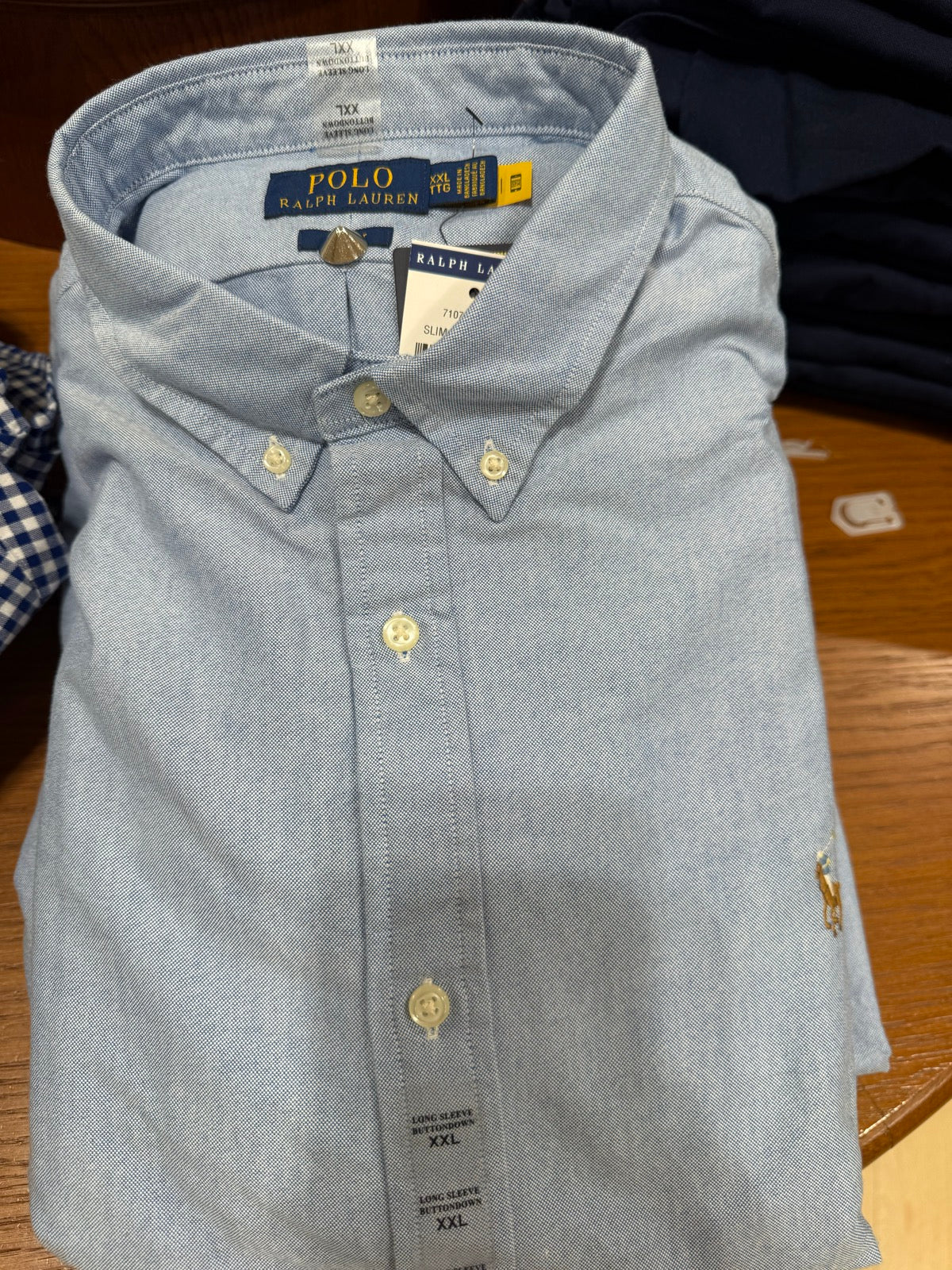 Polo Ralph Lauren Blue oxford shirt