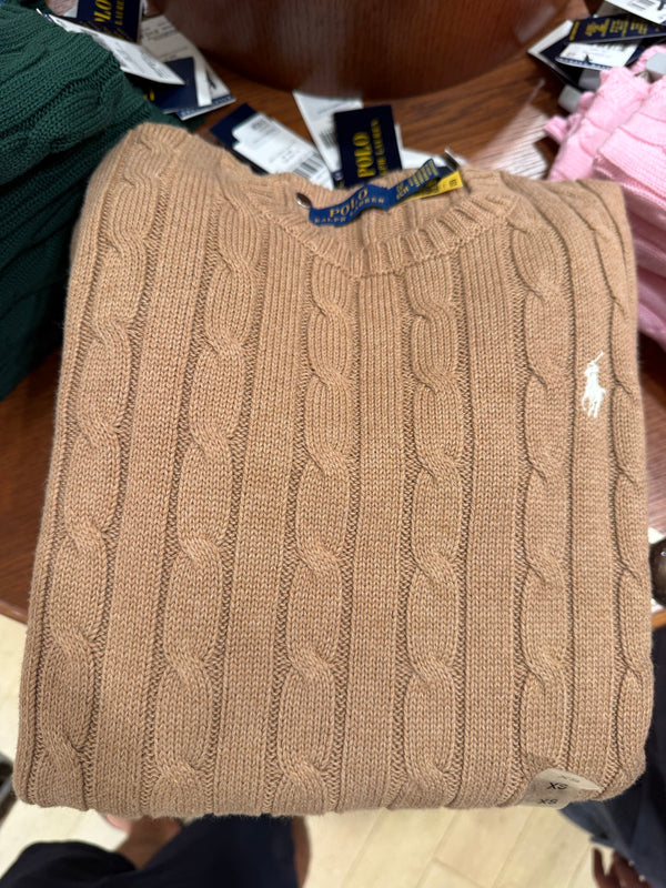 Polo Ralph Lauren Camel cable sweater