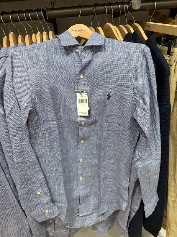 Polo Ralph Lauren Navy check shirt