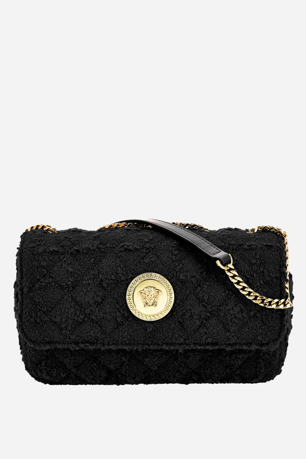 Versace — Icon Sm Shoulder Bag In Fabric