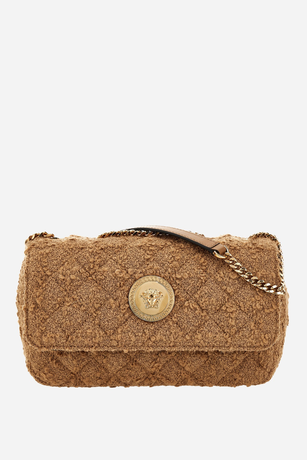 Versace — Icon Sm Shoulder Bag In Fabric