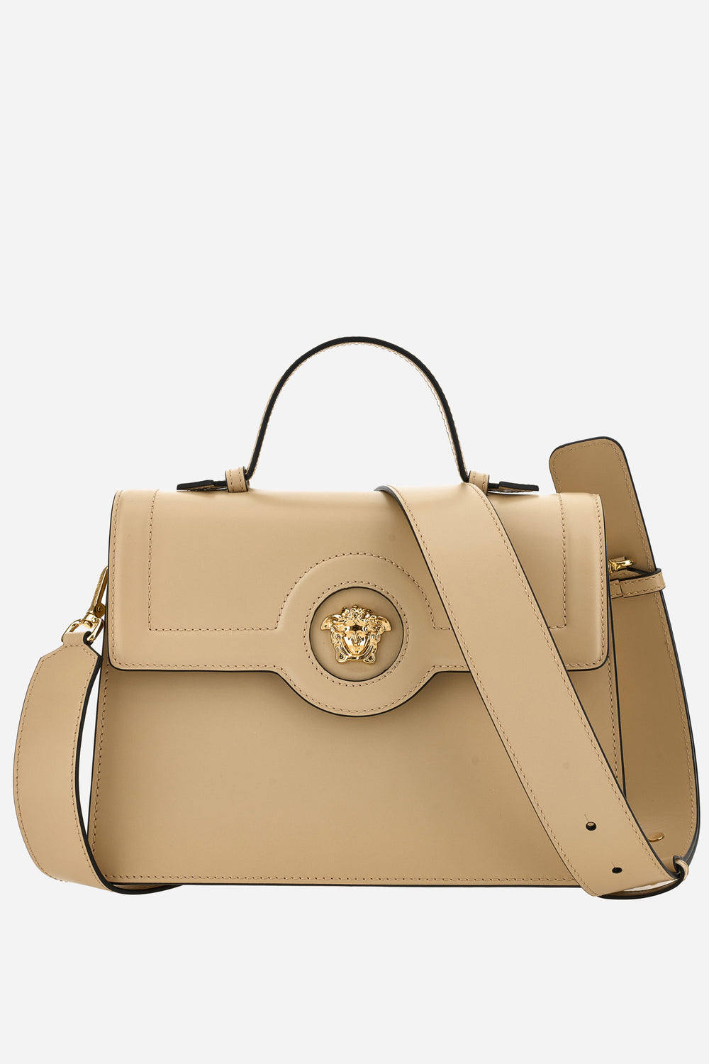 Versace — La Medusa Medium Shouder In Calf Leather