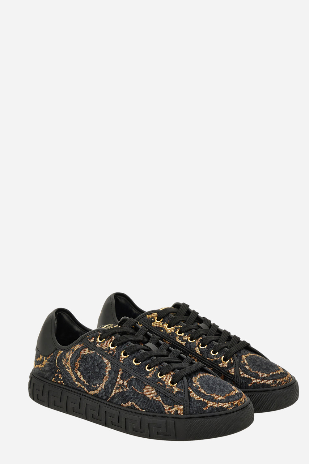 Versace — La Greca Sneaker In Jaquard Fabric-Responsabile Fabric
