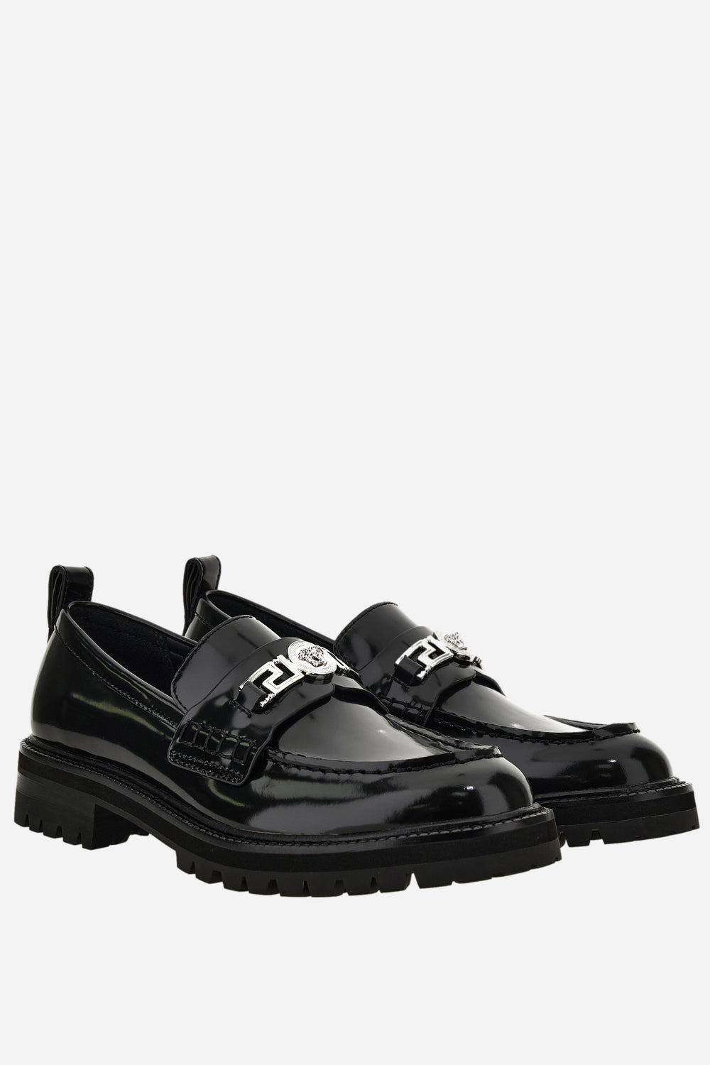 Versace — La Greca Loafer In Calf Leather