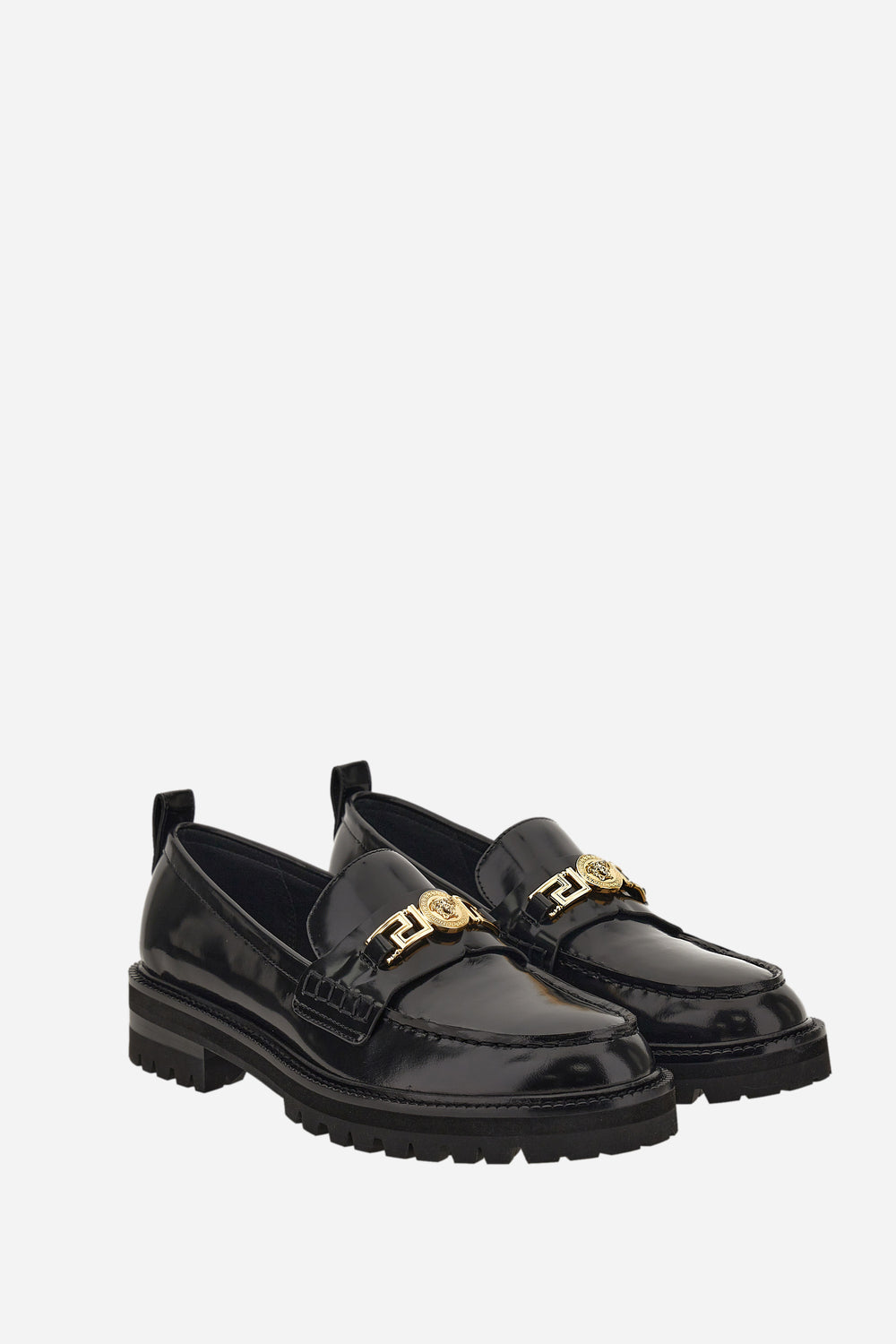 Versace — La Greca Loafer In Calf Leather