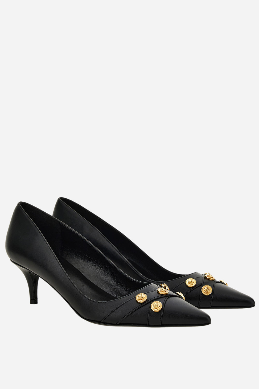 Versace — Tribute Pump In Calf Leather