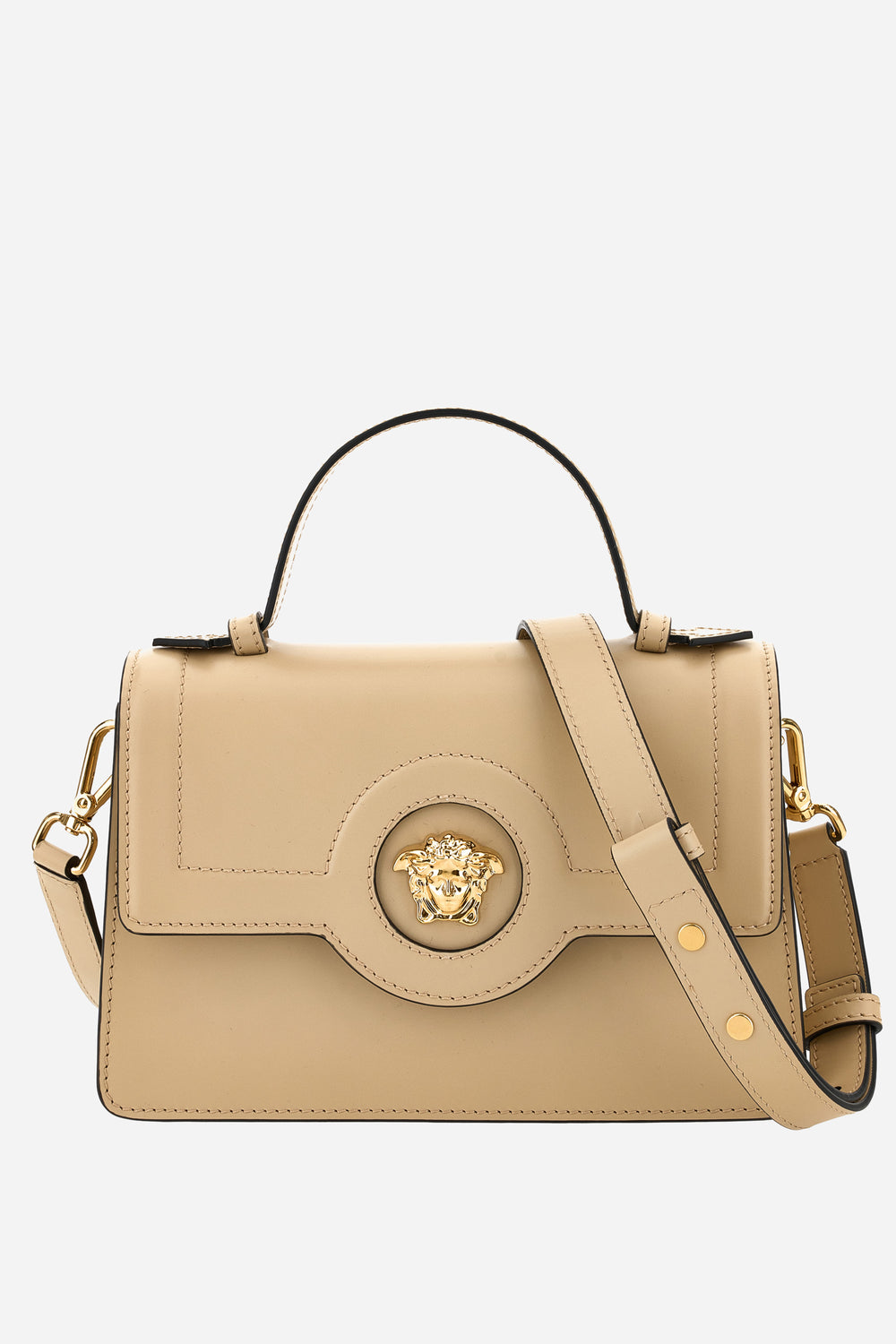 Versace — La Medusa Small Top Handle In Calf Leather
