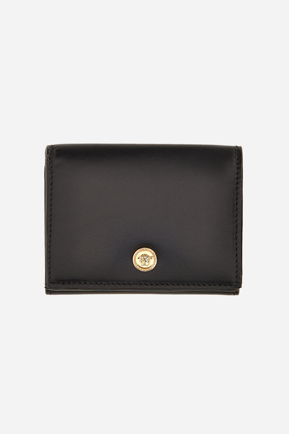 Versace — Icon Trifold In Calf Leather