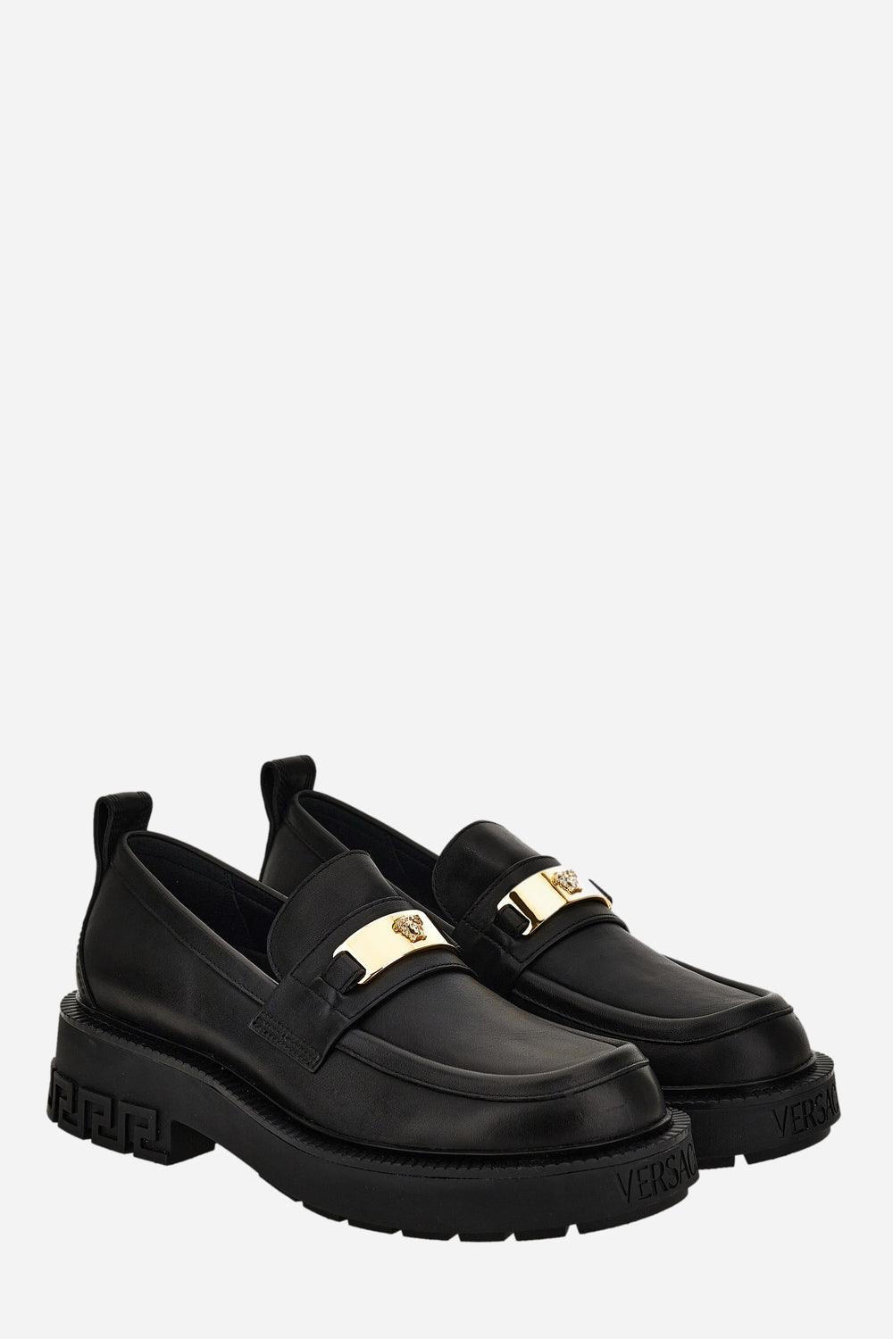 Versace — Versace Tank Loafer In Calf Leather
