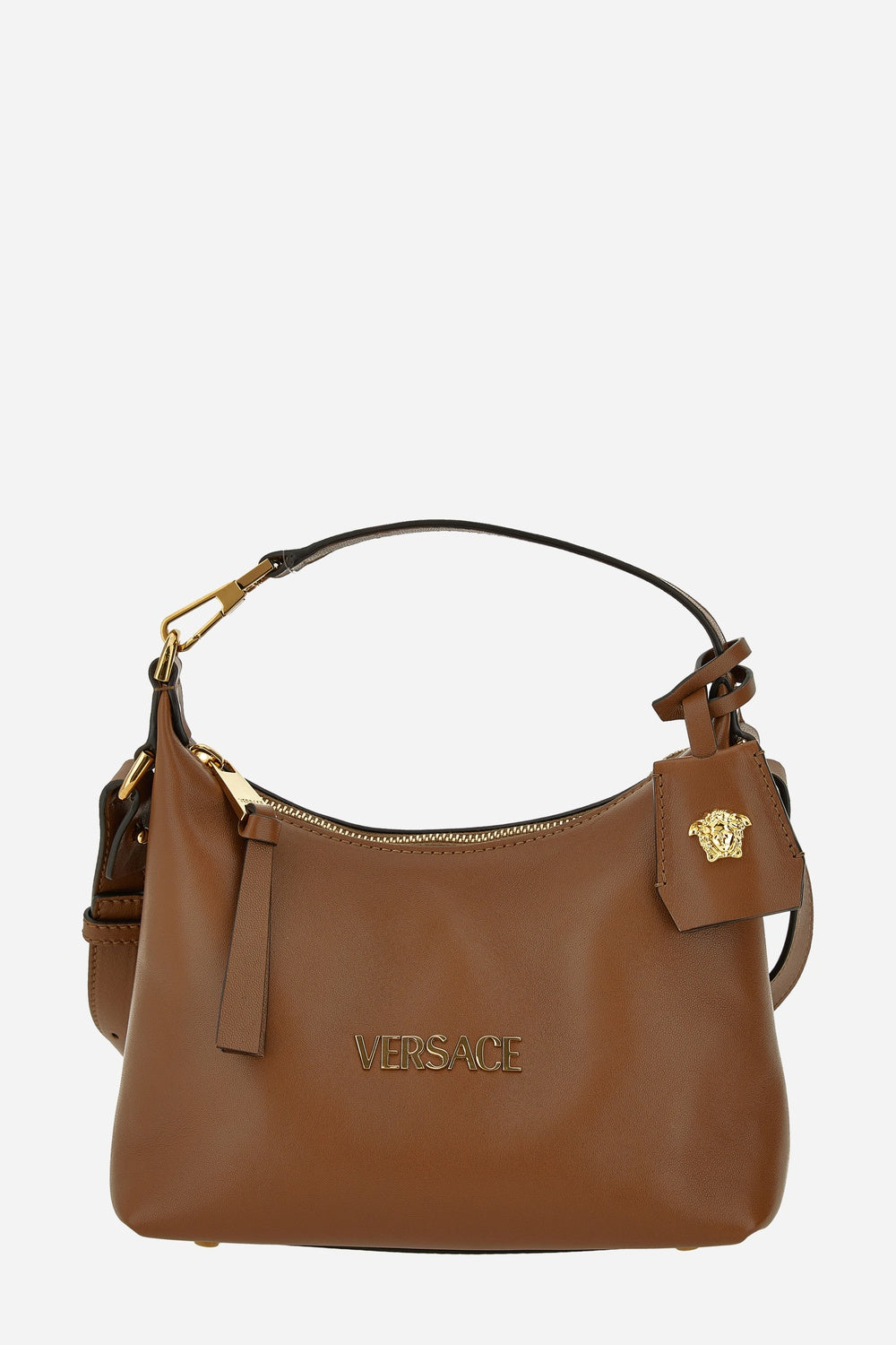 Versace — Versace Tag Hobo In Lamb Leather