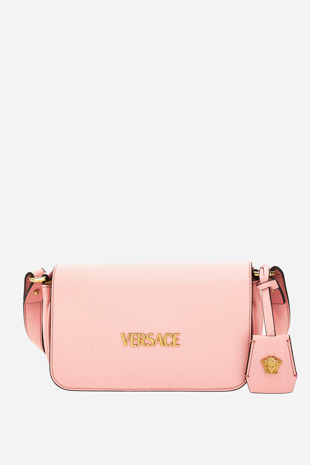 Versace — Versace Tag Mini Bag In Lamb Leather
