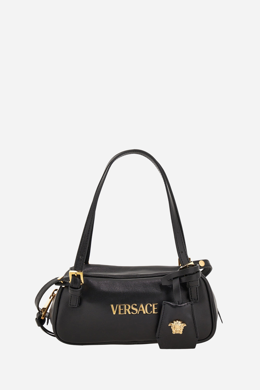 Versace — Versace Tag Mini Shoulder In Lamb Leather