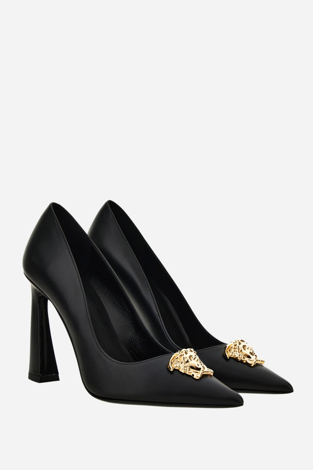 Versace — La Medusa Pump In Calf Leather