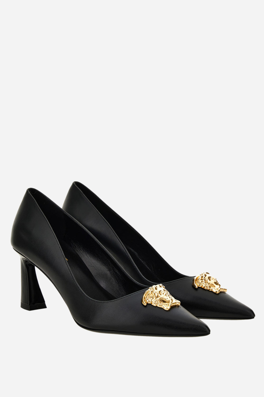 Versace — La Medusa Pump In Calf Leather