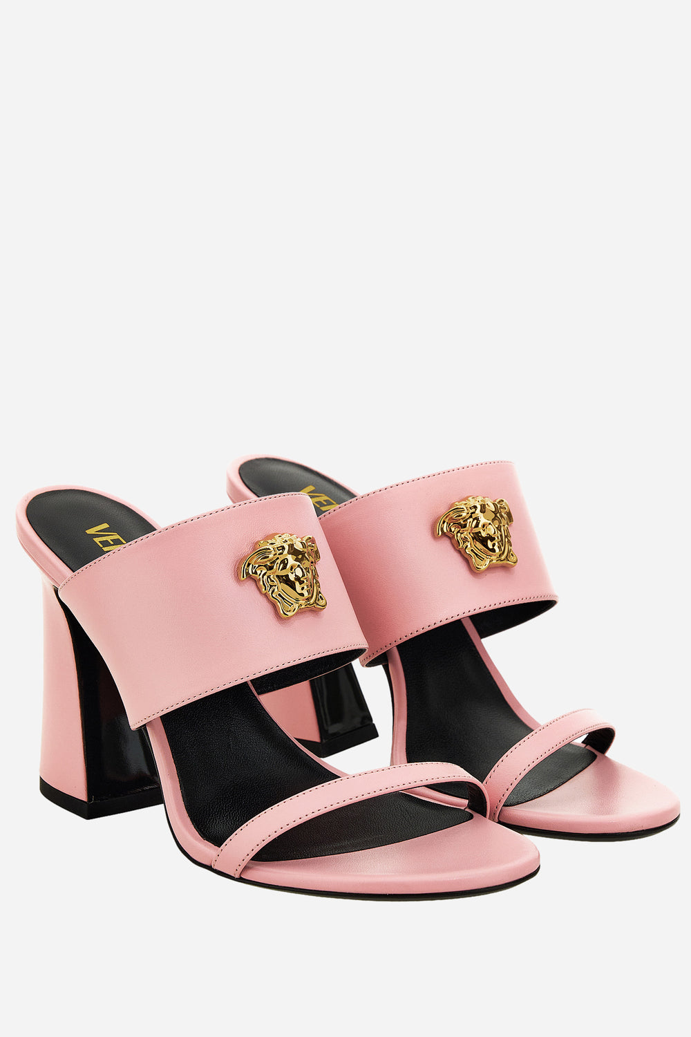 Versace — La Medusa Medusa Mule In Calf Leather