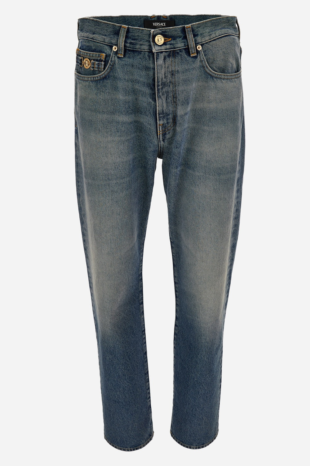 Versace — Pant Denim In Denim Stop Wash Dirty Indigo