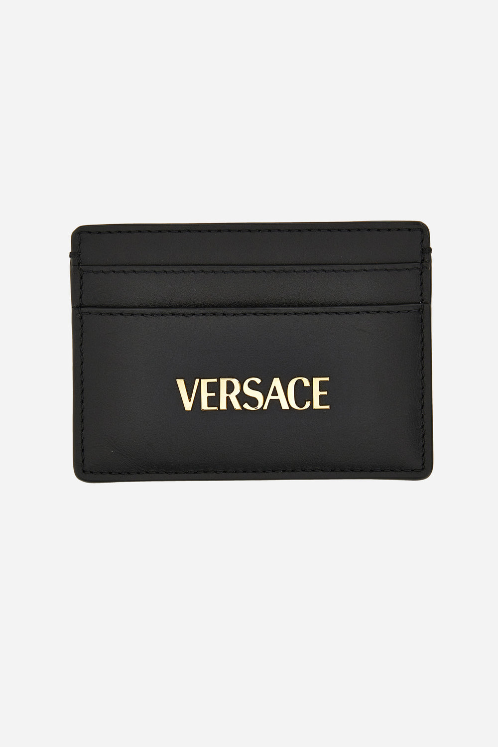 Versace — Versace Tag Card Case In Calf Leather