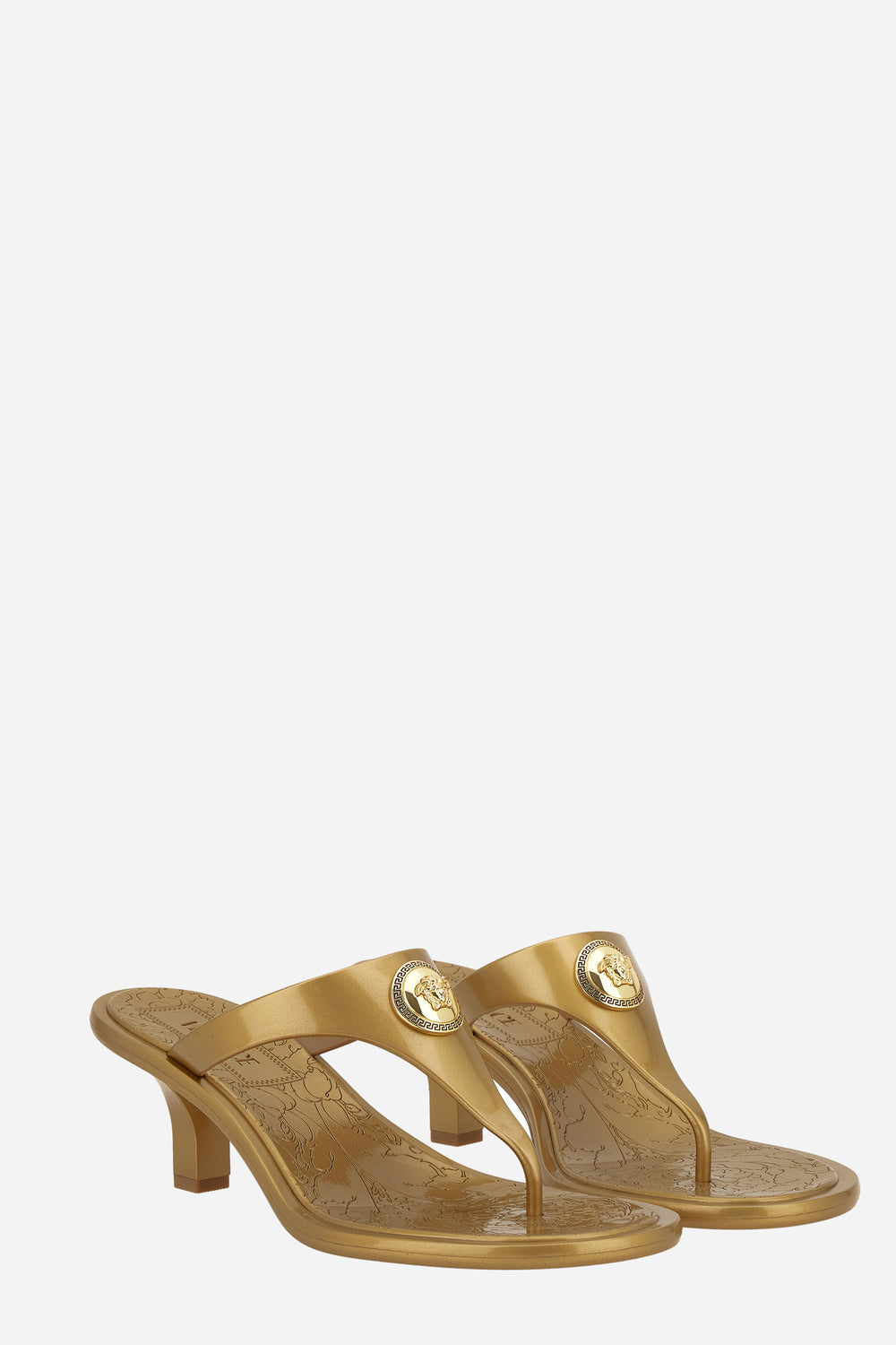 Versace — Alia Sandal T.55 In Rubber