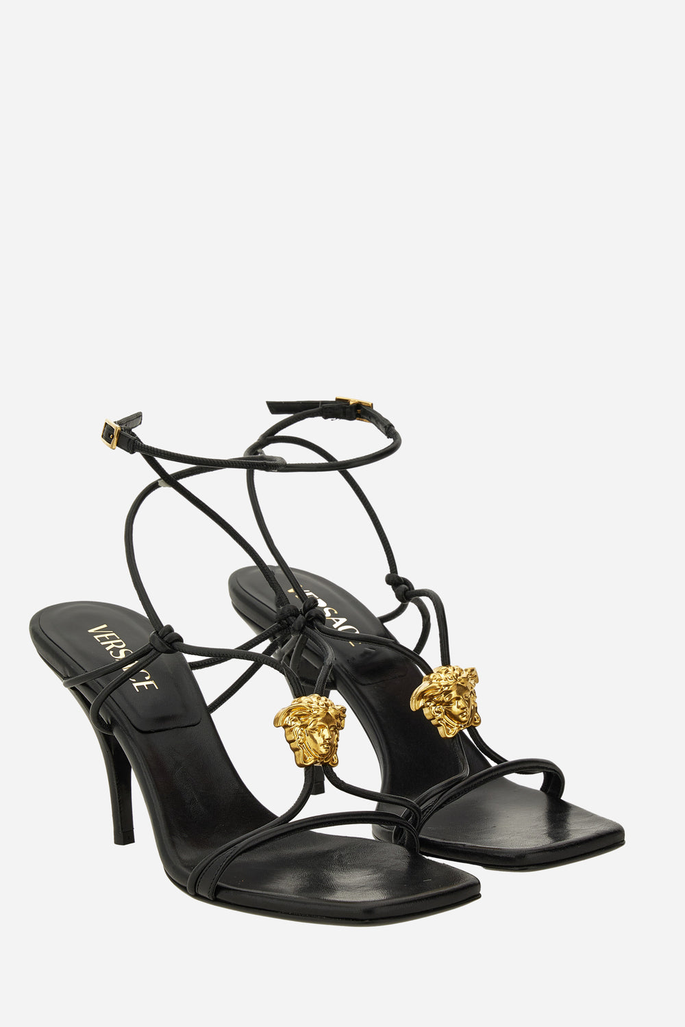 Versace — La Medusa Sandal T.85 In Lamb Leather