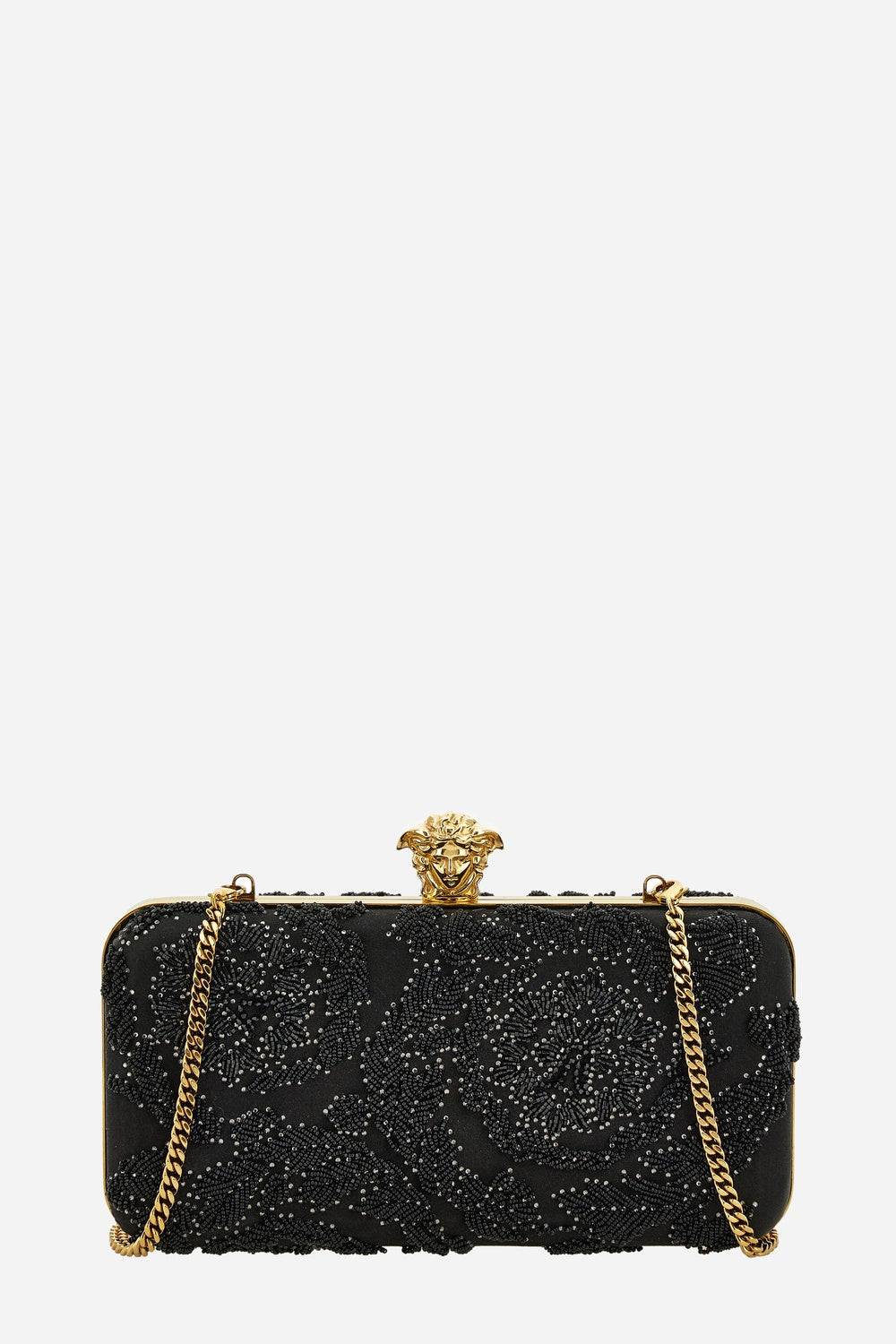 Versace — La Medusa Clutch In Fabric