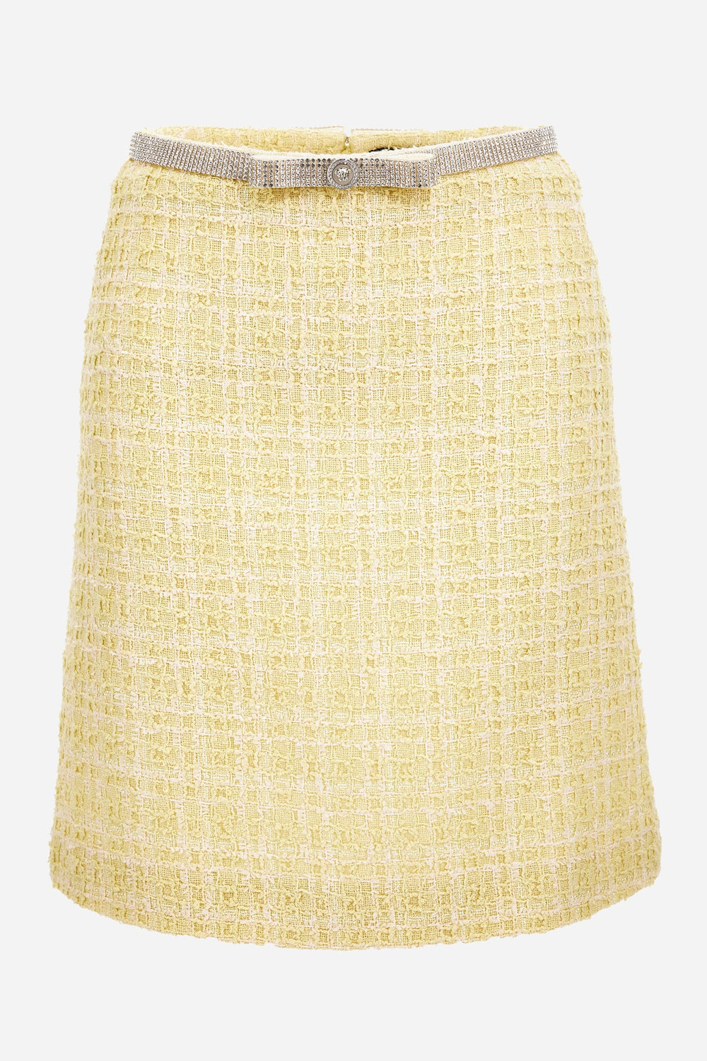 Versace — Skirt In Cotton Mix Tweed