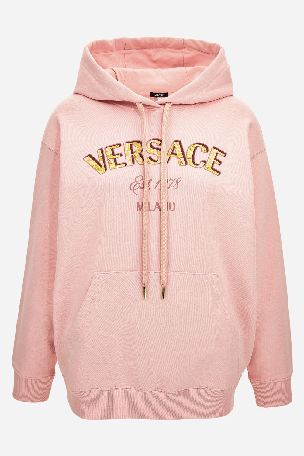 Versace — Sweatshirt In Fabric Sweatshirt Print Versace Milano Barocco 92