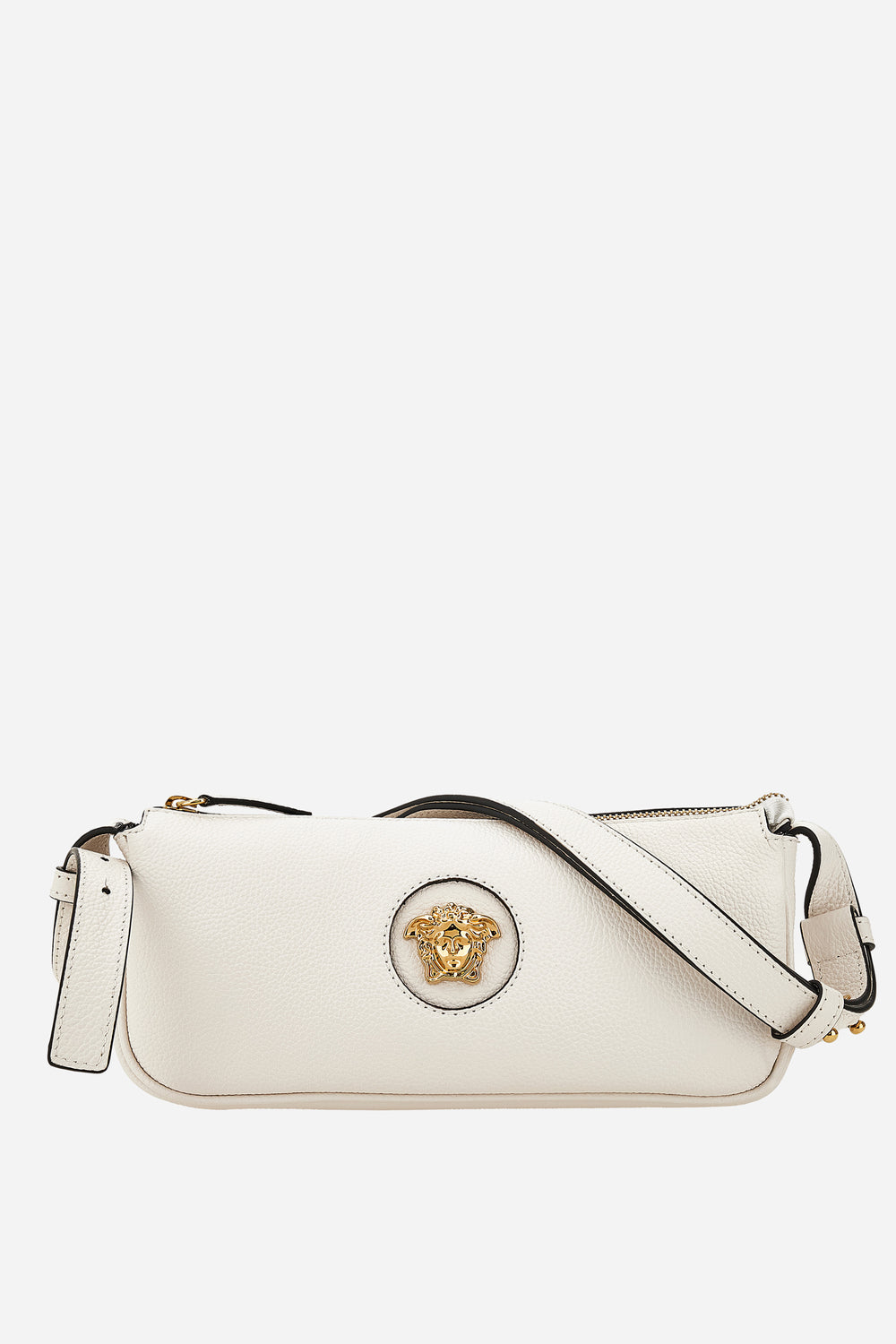 Versace — La Medusa Shoulder Bag In Grainy Calf Leather