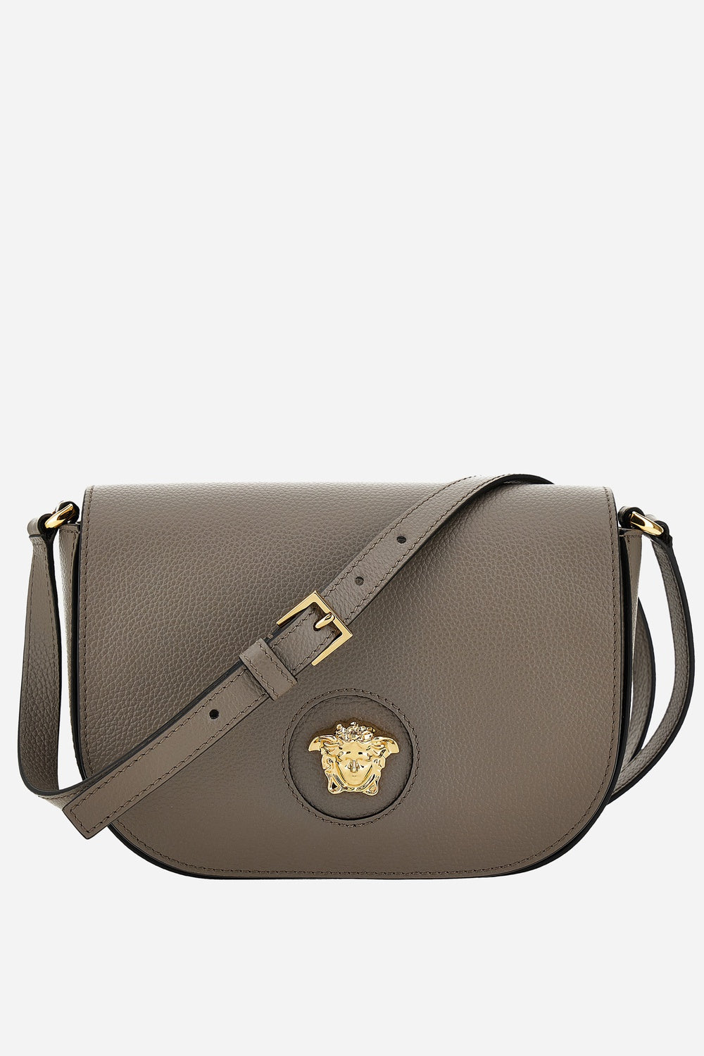 Versace — La Medusa Crossbody In Grainy Calf Leather