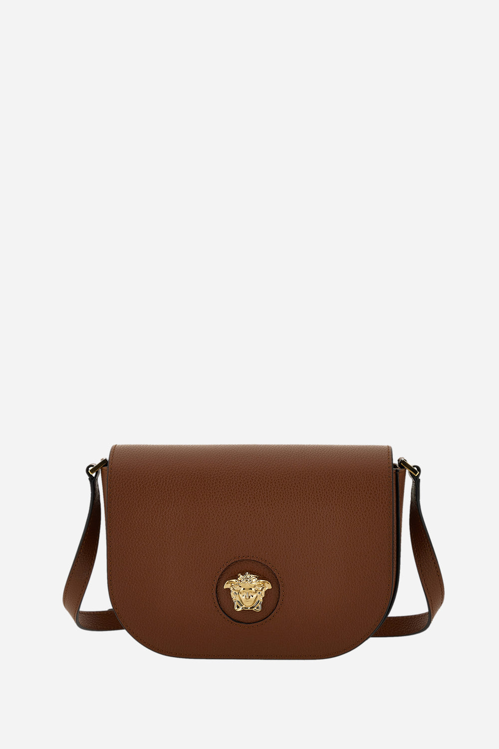 Versace — La Medusa Crossbody In Grainy Calf Leather