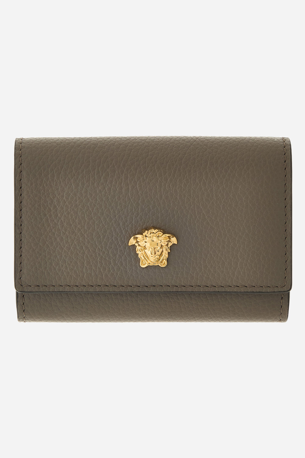 Versace — La Medusa Businnes Card Holder In Grainy Calf Leather